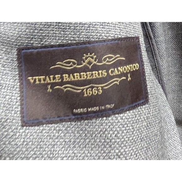 Bonobos Suit Jacket Men's Size 42 Gray Vitale Barberis Canonico - Picture 4 of 6